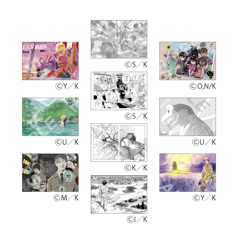 台湾限定　夜画帳　アクスタ　ブックマーク　ポストカード　セット グッズ情報 | アフタヌーン40周年展【公式サイト】