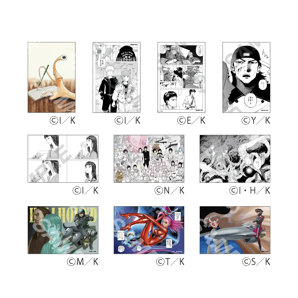 台湾限定　夜画帳　アクスタ　ブックマーク　ポストカード　セット グッズ情報 | アフタヌーン40周年展【公式サイト】